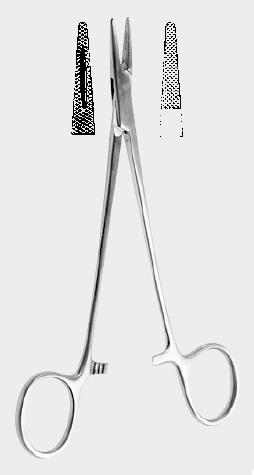 Голкотримач МАЙО – ГЕГАРА – СИЛІ (MAYO HEGAR SEELEY) делікатний, 20 см (cm) (з вольфрам-карбідними вставками). Бренд: Zepf (Зепф).